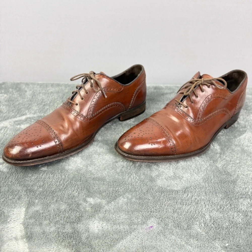 To Boot New York‎ Adam Derrick Men's Size 8 Brown WingTip Dress Shoes